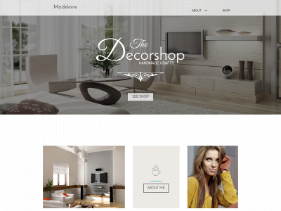 madeleinebutik.se snapshot