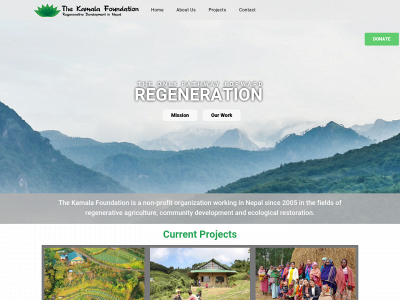 kamalafoundation.org snapshot