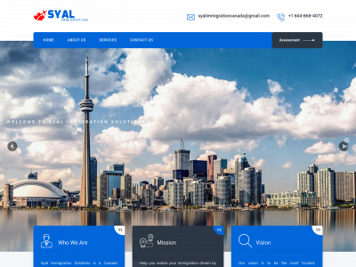 syalimmigration.com snapshot