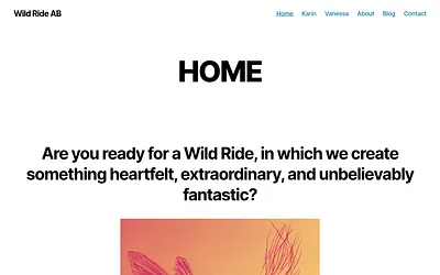 wildride.se snapshot