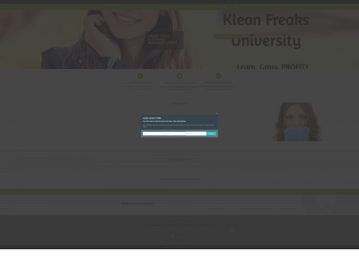 kleanfreaksuniversity.com snapshot