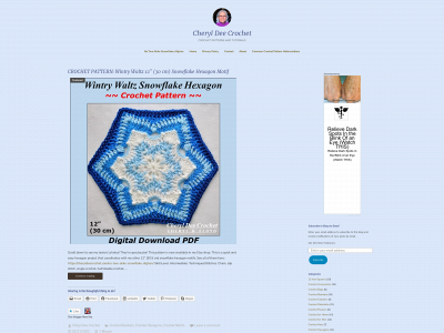 cheryldeecrochet.com snapshot
