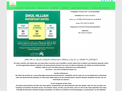 al-tawba.com snapshot