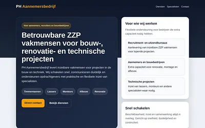 phaannemersbedrijf.nl snapshot