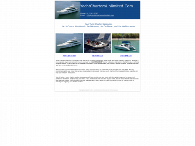 www.yachtchartersunlimited.com snapshot