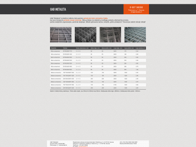 metaleta.lt snapshot
