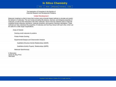 insilicochemistry.net snapshot