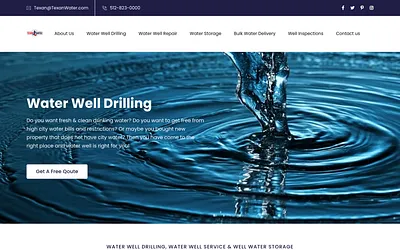 texanwater.com snapshot