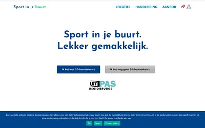 sportinjebuurt.be snapshot