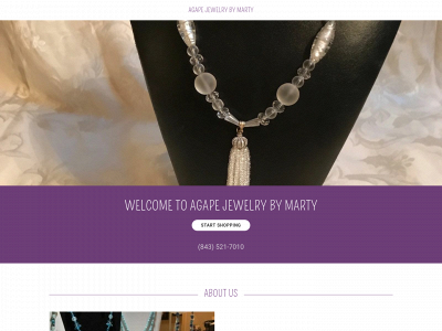 agapejewelrybymarty.com snapshot