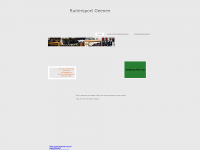 ruitersportgeenen.be snapshot