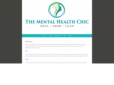 thementalhealthchic.com snapshot