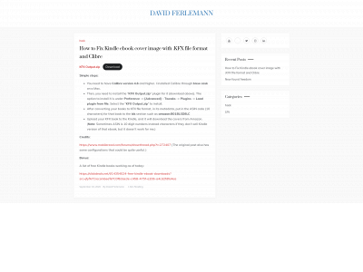 davidferlemann.com snapshot