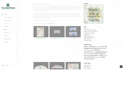 flaxseedpillows.com snapshot