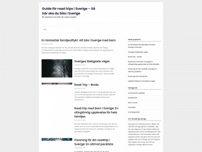roadtripsverige.se snapshot