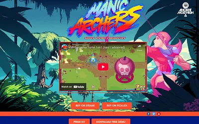 manicarchers.com snapshot