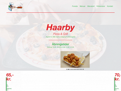 haarbypizzaria.dk snapshot