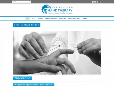 stratfordhandtherapy.ca snapshot