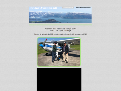 pridak.se snapshot
