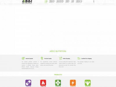 argonutrition.com snapshot