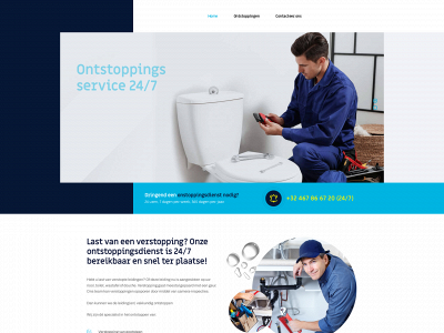antwerpplumbinggroup.be snapshot
