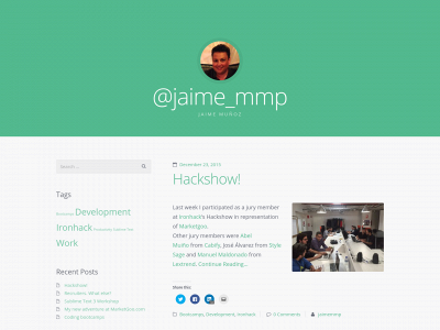 www.jaimemmp.com snapshot