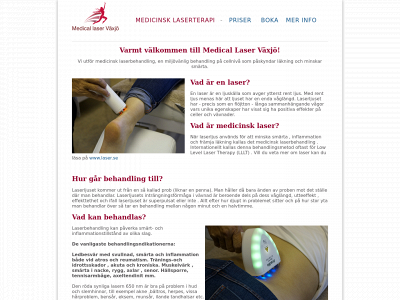 medicallaser.nu snapshot