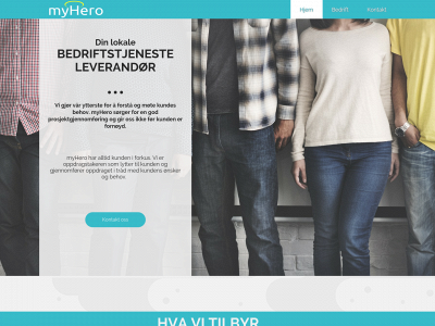 myhero.no snapshot