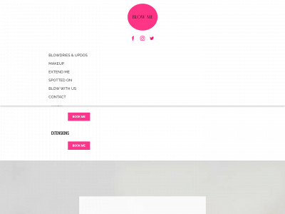 blow-me-london.com snapshot