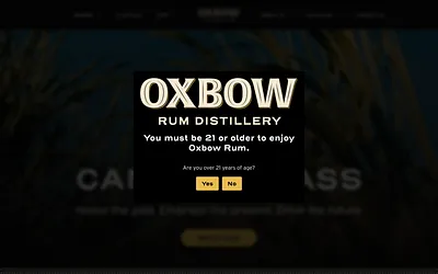 oxbowrumdistillery.com snapshot