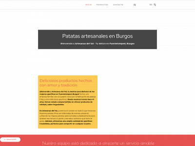 artesanasdelval.es snapshot