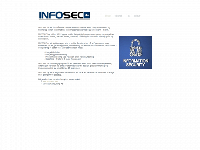 infosec.no snapshot