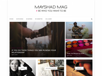 mayshadwomanmag.com snapshot