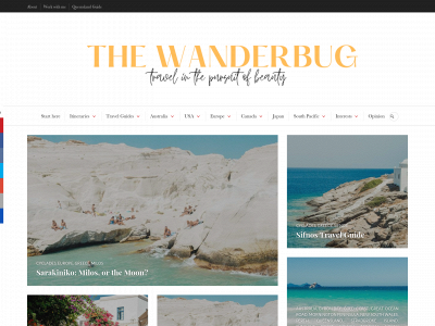 thewanderbug.com snapshot
