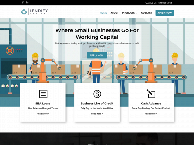 lendifycapital.com snapshot