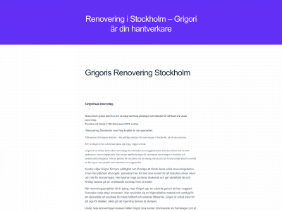 renoveringistockholm.se snapshot