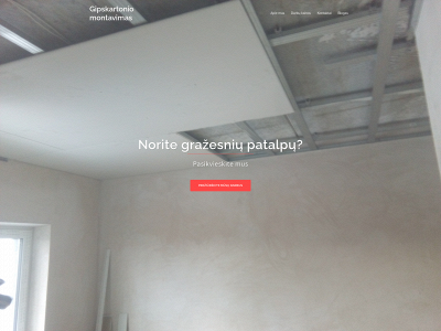 gipsomontavimas.lt snapshot