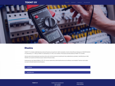 tekmit.fi snapshot