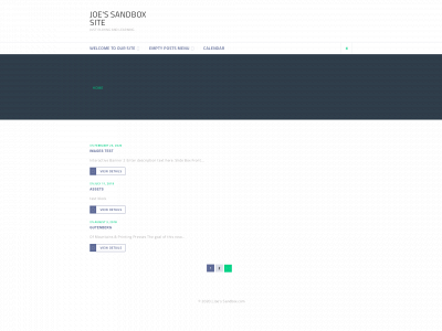 joeswpsandbox.com snapshot