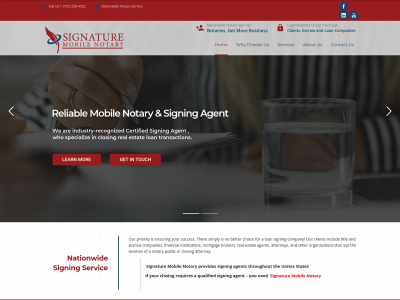 signaturemobileservices.com snapshot