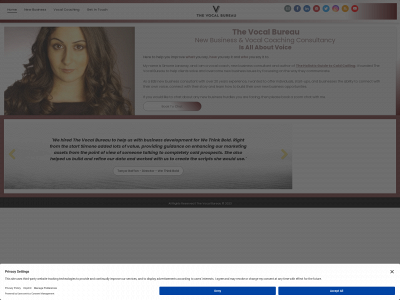 thevocalbureau.com snapshot