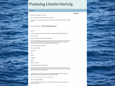 psykologlinettehartvig.dk snapshot