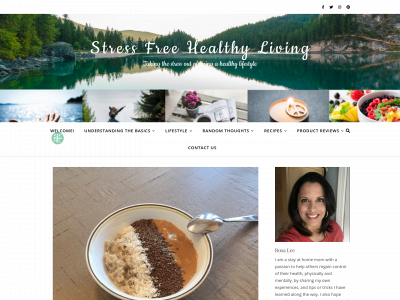 stressfreehealthyliving.net snapshot