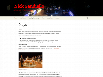 nickgandiello.com snapshot