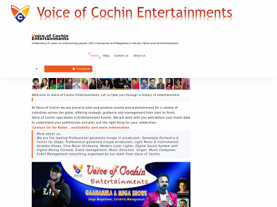 voiceofcochin.com snapshot