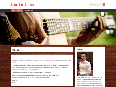 acousticguitarfan.com snapshot