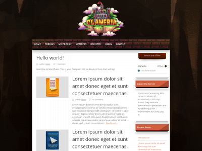 claneria.com snapshot