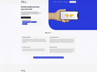 cheap-social.com snapshot