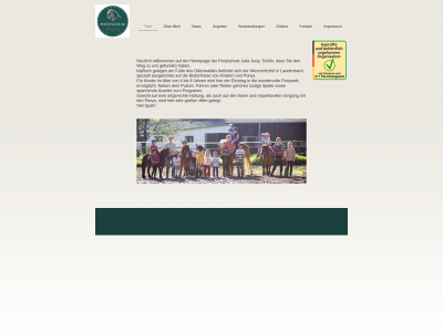 ponyschule-jj.de snapshot