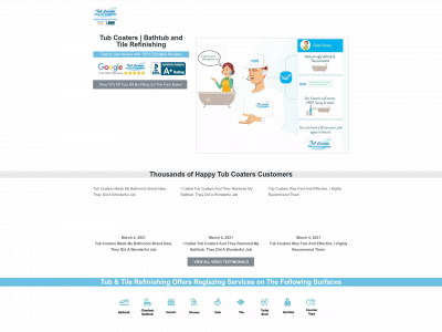 tubcoaters.com snapshot